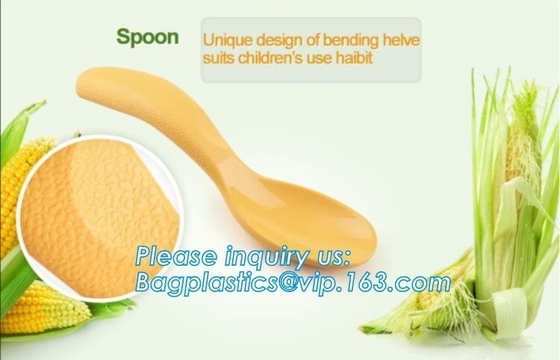 Biodegradable Eco Friendly Dinnerware PLA Bowl , PLA Fruit Salad Bowl Healthy Children