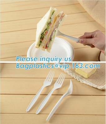 biodegradable compostable CPLA cutlery dinnerware tableware,PLA compostable cultery,cultery/spoon/fork/knife,bagease pac