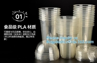 Disposable compostable wholesale CPLA lids for hot cups,80mm 90mm compostable eco friendly PLA CPLA lids for coffee plas