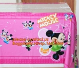 disposable plastic tablecover 108*180cm tablecloth/map for kids happy birthday party decoration supplies, cartoon mickey
