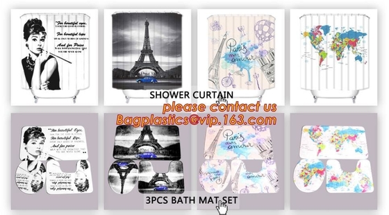 SHOWER CURTAIN, PEVA CURTAIN, POLYSTER CURTAIN, PVC CURTAIN, ANTI-SLIP MAT FILM, PEVA SHELF LINER, DRAWER MAT, FABRIC SH