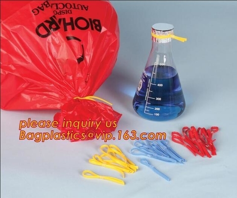 trash bag for infecciosas, hospital use, biohazardous refuse bag, biodegradable compostable medical biohazard bags with