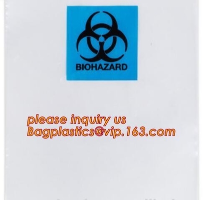 BLOOD BAGS, BLOOD GIP BAGS, BLOOD HANDLE ZIP BAGS, Medical Biohazard Waste Plastic Bag, BAGPLASTICS, BAGEASE, PAC, PAK