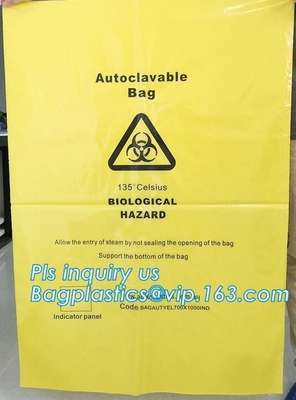 medical waste disposal plastic bag Biohazard garbage bags, Colored medical Infectious waste bags, biohazard garbage bags