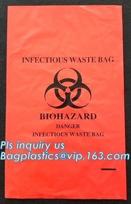 Yellow infectious medical waste disposal plastic bag Biohazard garbage bags, Yellow Waste Bag Disposable Bags For Medica