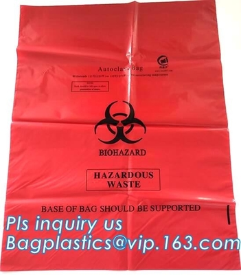 Yellow infectious medical waste disposal plastic bag Biohazard garbage bags, Yellow Waste Bag Disposable Bags For Medica