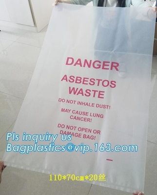 Asbestos Remove Autoclavable Biohazard Bags Large Oversize Thicker