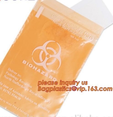 Biodegradable Autoclavable Biohazard Bags Biohazard Specimen Transport