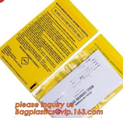 Biodegradable Autoclavable Biohazard Bags Biohazard Specimen Transport