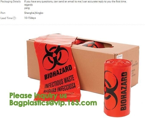 healthcare supplies, Biological Waste Disposal Environmental Health & Safety, Aerohazard Biological Hazard Bag