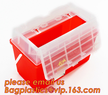 5-quart sharp containers regulations, biohazard sharp container, Disposable dual biohazard supplies - syringes without n