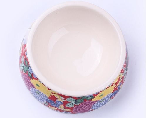 Non Slip Plastic Feeding Dishes No Spill Pet Dog Cat Double Food Water Bowl For Cat Dog, Premium Colorful Dog Water Food