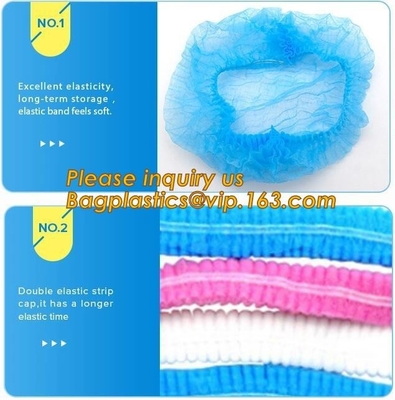 Disposable MON CAP, CLIP CAP,BOUFFANT CAP,medical disposable surgical head caps,nonwoven mob cap,hair net NURSE CAP, MED