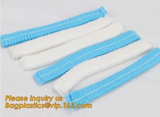 Non Woven Clean Room Products medical Disposable Surgical Bouffant Cap 21&quot; 24&quot;,Dustproof For Restaurant Medical Surgical