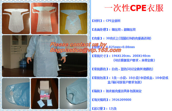 Reusable Waterproof PVC Apron Heavy duty Industrial Aprons,Dishwasher Aprons,Microfiber Leather,Chemical Lab PVC Apron