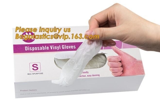 Medical Supplies Disposable Examination Glove, Latex PVC CPE PE NBR Nitrile Hand Gloves Dental Gloves