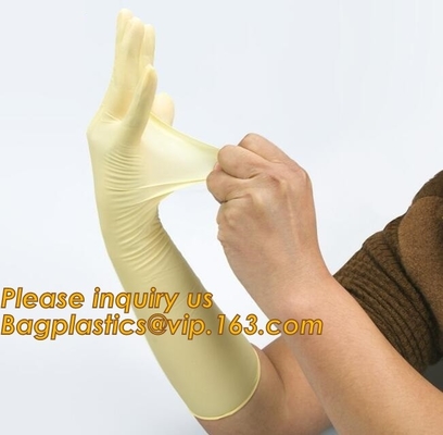 Disposable Medical Surgical Latex Examination Gloves With Cheap Price, Non Sterile Medical Examination Latex