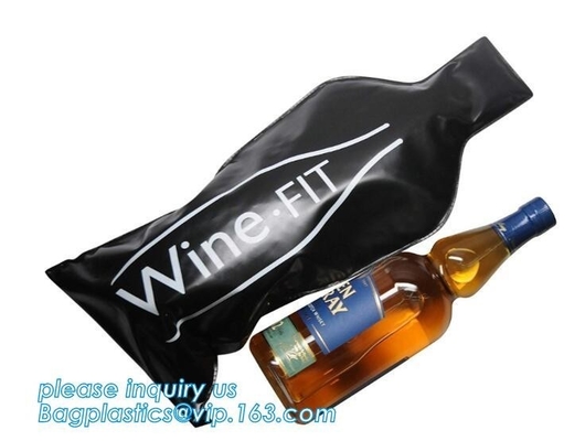 Protective Wine Bubble Skin Bag For Wine Bottle Protector,Reusable Wine Bottle Travel Protector For Travel Storage pack