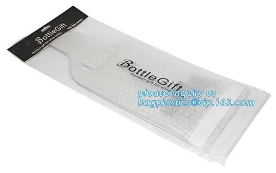 Eco friendly wine bag,wine bottle protector,Bubble Bags Wrap Packaging Fragile Items Inflatable Wine Bottle Air Pouch Ba