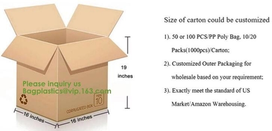 cornstarch Courier Plastic Bags/Mailing envelopes/Printed Mailing Bags,mailer box compost colored boxes in Mailing bags