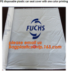 Disposable seat cover on a roll Wing cover Dust broom Universal front cover Wheel screw bag Screw bag including drawstri