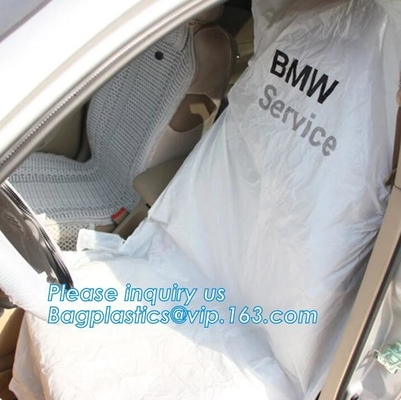 Disposable plastic car seat cover universal, Industrial Disposable Wipes Synthetic Leather Car Seat Cover Synthetic Leat