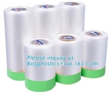 PE Disposable Table Plastic Car Seat Covers Drop Film Roll High Temperature Resistance