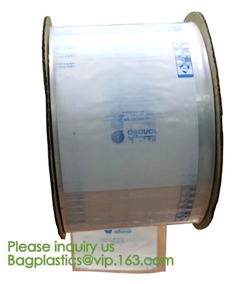 Pre-Opened Bags For Automated Packaging Equipment,LLDPE plastic pre perforated Preopened polybag auto Bag on a Roll