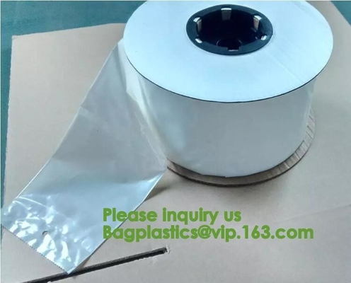 Pre-opened auto Plastic Bag on Roll Custom Poly Print Packaging Auto Bag,Pre-Opened Auto Fill bags on Rolls bagplastics