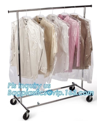 laundry shop used rolling plastic dry cleaning bags,Wholesale clear plastic dry cleaning poly garment bags for packing c