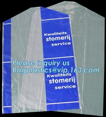 Custom Printed Garment Bags and Dry Cleaning Bags on rolls,Dry Cleaning Bag For Laundry Hanger,dry cleaning laundry bag