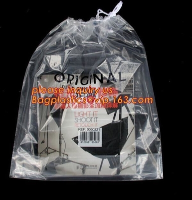 Biodegradable Square Hotel Small Nylon Plastic Dry Cleaning Mesh Laundry Poly Bags With Custom Logo,Dry Cleaning Bag for