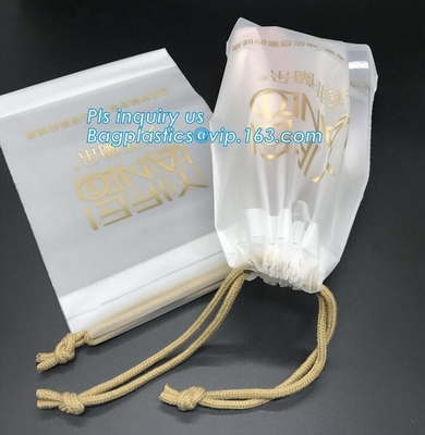 Customized Biodegradable Laundry Bags Environment Friendly Hotel Packaging Clothes