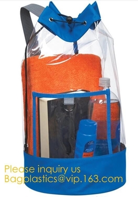 Eco friendly Biodegradable Laundry Bags Backpack Duffel Sport Polyester String
