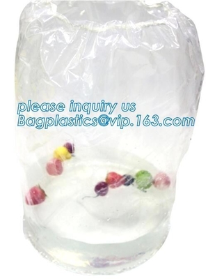 round bottom plastic drum liner bags, salvage drum liner, round bottom plastic bag , LDPE Polybags for packing fish, pac