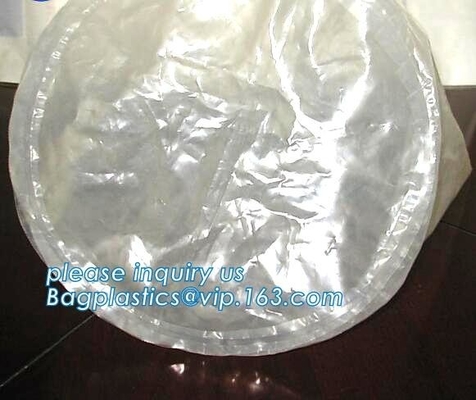 Durable Round Bottom Plastic Drum Barrel Liners Bags, plastic PE round bottom bag,round bottom drum liner, bagplastics