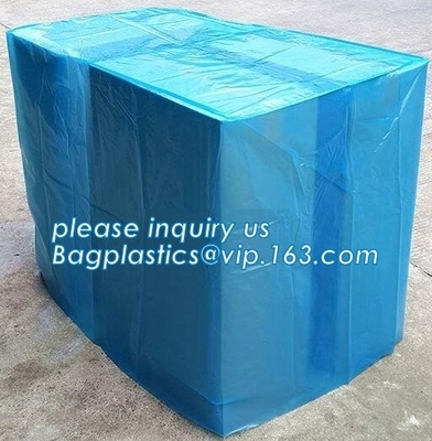 LDPE 100mic clear plastic anti aging UV resistant dust proof waterproof reusable pallet cover, Dust proof Waterproof Pla