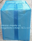 LDPE 100mic clear plastic anti aging UV resistant dust proof waterproof reusable pallet cover, Dust proof Waterproof Pla