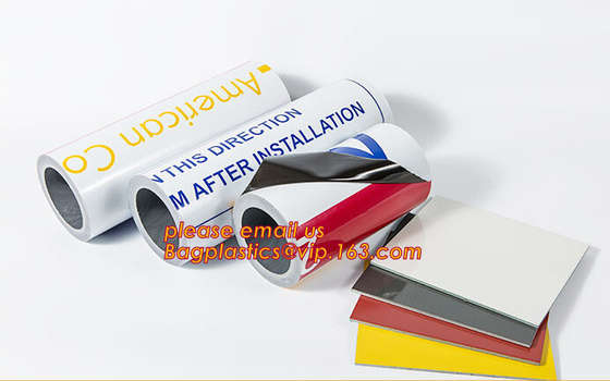 Metalizing protective film for aluminum profiles wood,Best Transparent Adhesive Protective Surface Plastic LLDPE Film