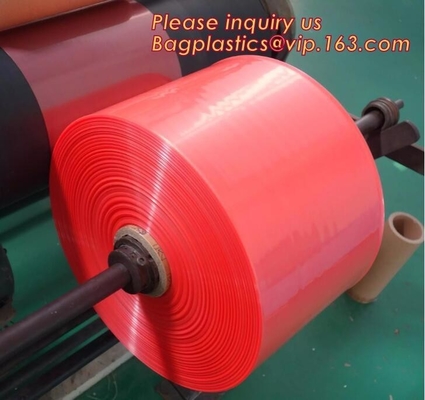 Large Heavy Duty Plastic Bags POF Shrink Film Roll / Polyolefin Film Shrink