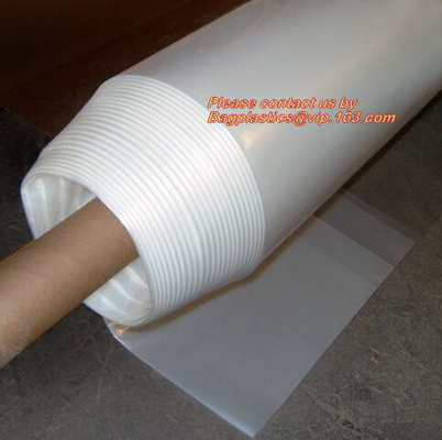 Plastic Construction Film Heavy Duty Resealable Bags Construction Industrial Heat Shrink