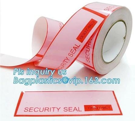 Anti Theft Label Tape Label Security Void Tamper Evident Box Seal Tamper