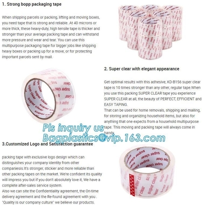 Bopp Packing Adhesive Tape For Carton Sealing,printed stationery bopp printed packing tape for decoration bagease packag