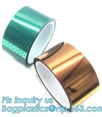 Acrylic Polyester Film Tape Double Sided PET Tape for Banner,PET 50mm*50m hot sale security tape for sealing bagease