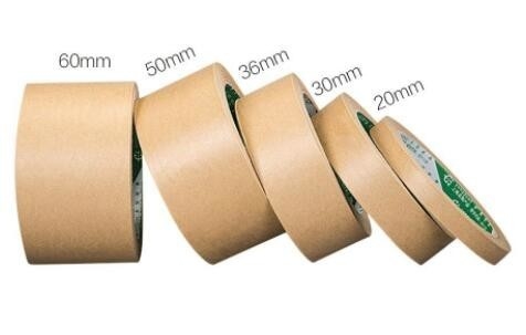 Heavy Packing Label Tape Label / Gummed Tape Kraft With PE Coated