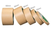 Heavy Packing Scotch Tape Label / Gummed Tape Kraft With PE Coated