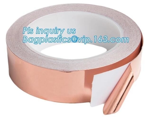 Conductive Label Tape Label , Conductive Copper Foil Tape EN13432