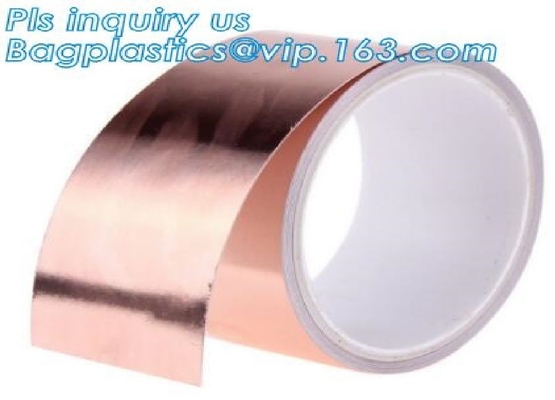 Conductive Label Tape Label , Conductive Copper Foil Tape EN13432