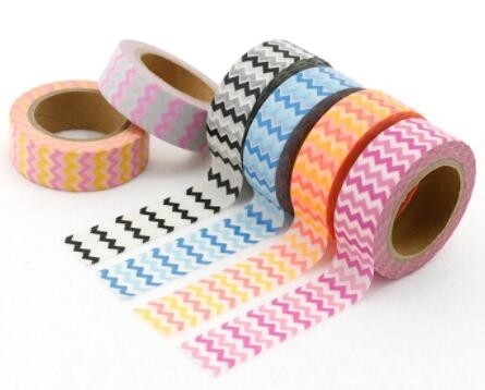 Adhesive Label Tape Label Waterproof Masking Printed Washi Paper