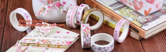 Plastic Core Washi Paper Tape Automotive Stationary Japanese SGS Certification